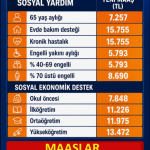 engelli ve sosyal yardımlar